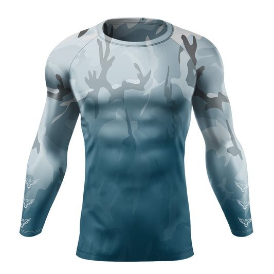 Find Your Coast® Camo Rash Guard UPF 50+