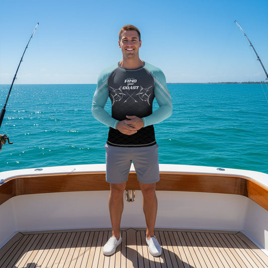 Find Your Coast® Offshore Fishing UPF Rash Guard